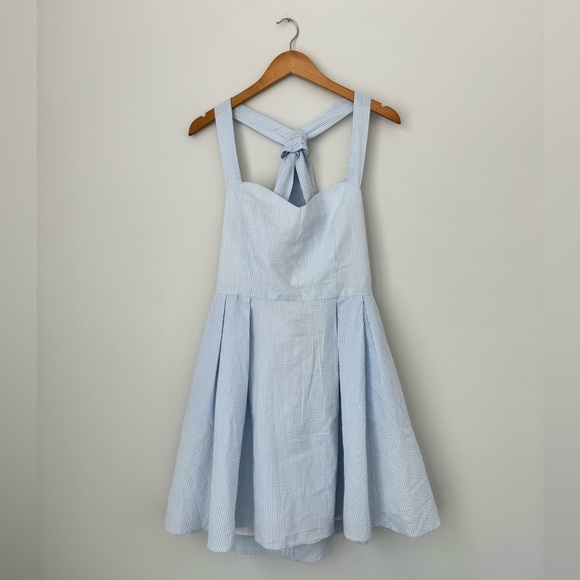 Lauren James Sky Blue Midi Dress - Picture 2 of 11